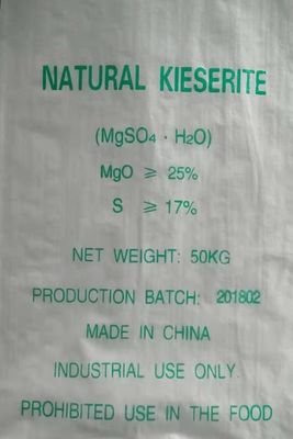 Mgso4 H2O Magiê Sulphate Monohyadrate giảm 98% bột Kieserite trắng